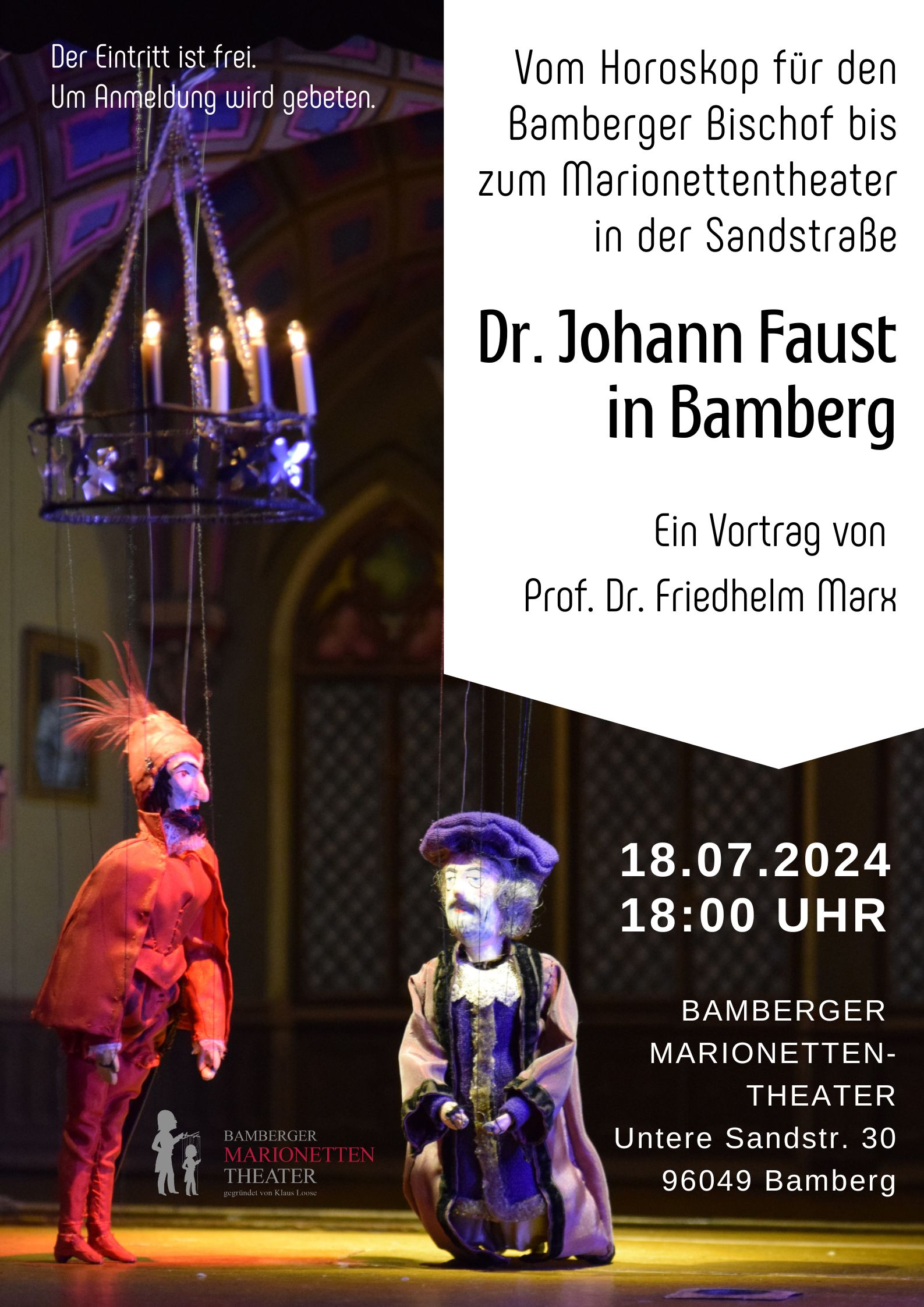 Vortragsreihe: Dr. Johann Faust in Bamberg